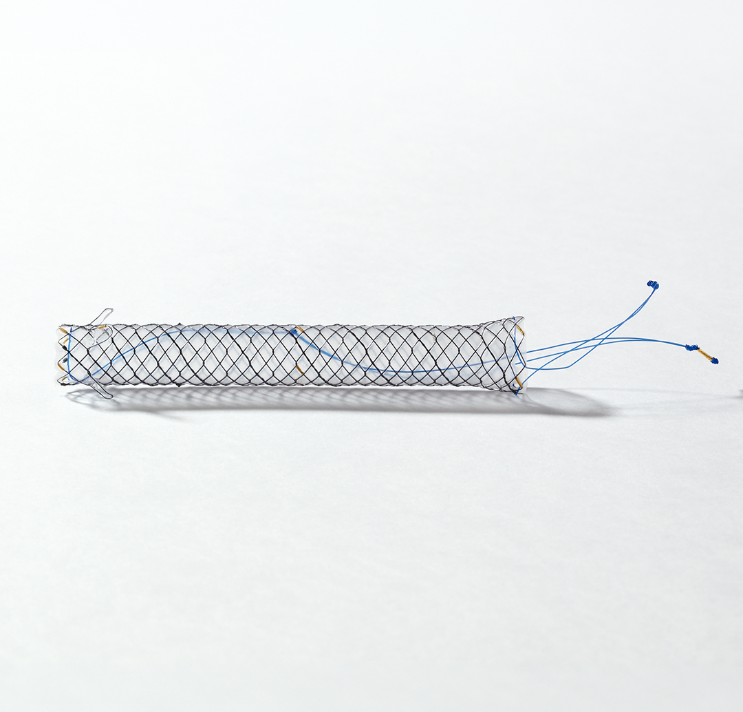 Stent Biliar BCT – Total coberto com flaps e laços