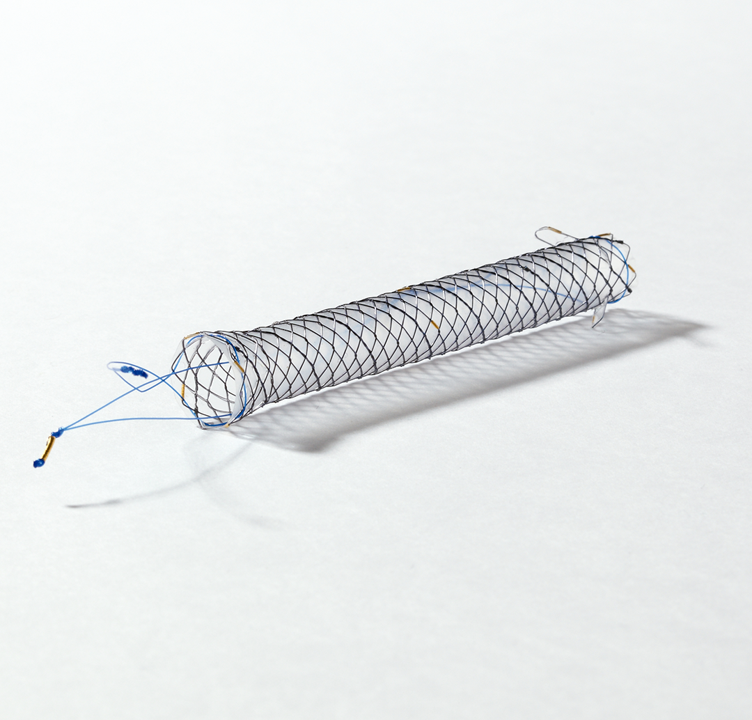 Stent Biliar BCT – Total coberto com flaps e laços